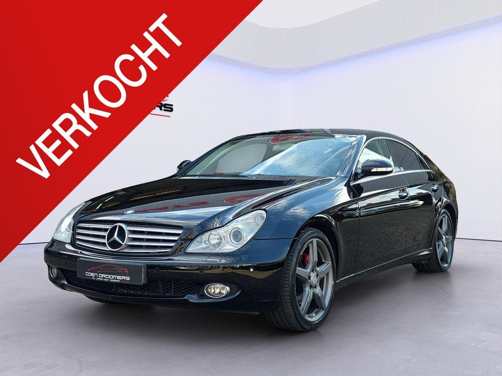 Mercedes-Benz CLS-klasse 350 /Apple Carplay/Schuif-kanteldak, Auto's, Mercedes-Benz, Automaat, Achterwielaandrijving, Gebruikt