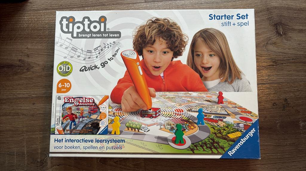 Tiptoi detective spel (zonder pen), Hobby en Vrije tijd, Gezelschapsspellen | Bordspellen, Ophalen of Verzenden
