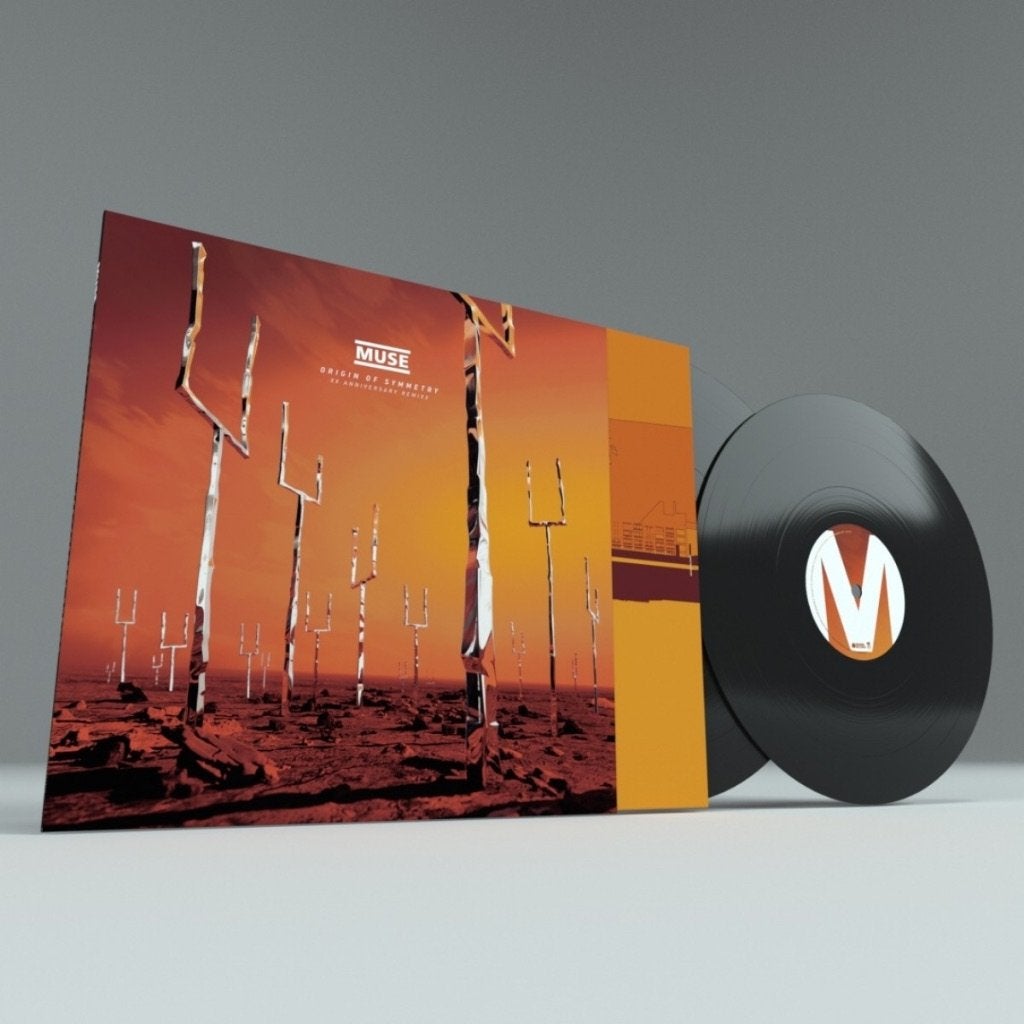 Vinyl 2LP Muse Origin Of Symmetry RemiXX NIEUW, Progressive Rock, Ophalen of Verzenden, 12 inch, Dubbel-LP