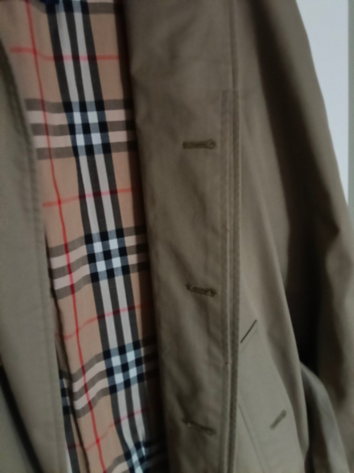 Vintage Burberry Trenchcoat - Tijdloze Elegantie, Kleding | Dames, Jassen | Zomer, Maat 38/40 (M), Beige, Ophalen of Verzenden