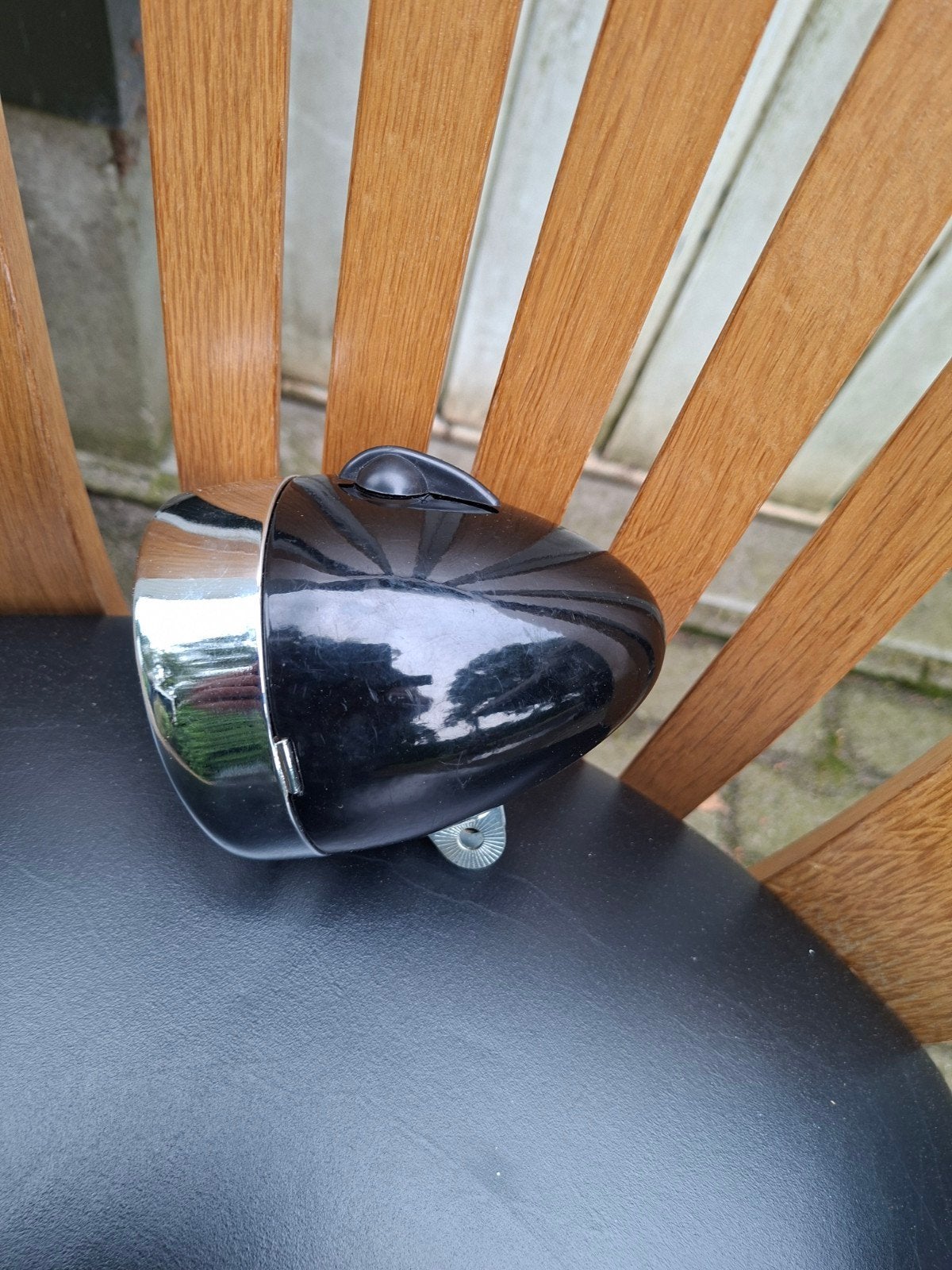 Fiets koplamp met schakelaar., Fietsen en Brommers, Fietsonderdelen, Ophalen