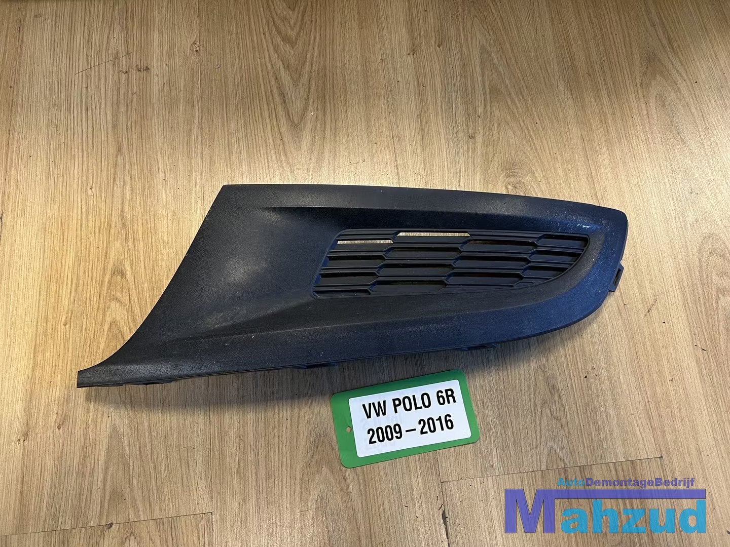 VW POLO 6R Voorbumper bumper rooster links 2009-2016, Gebruikt, Volkswagen, Volkswagen AG, Voor