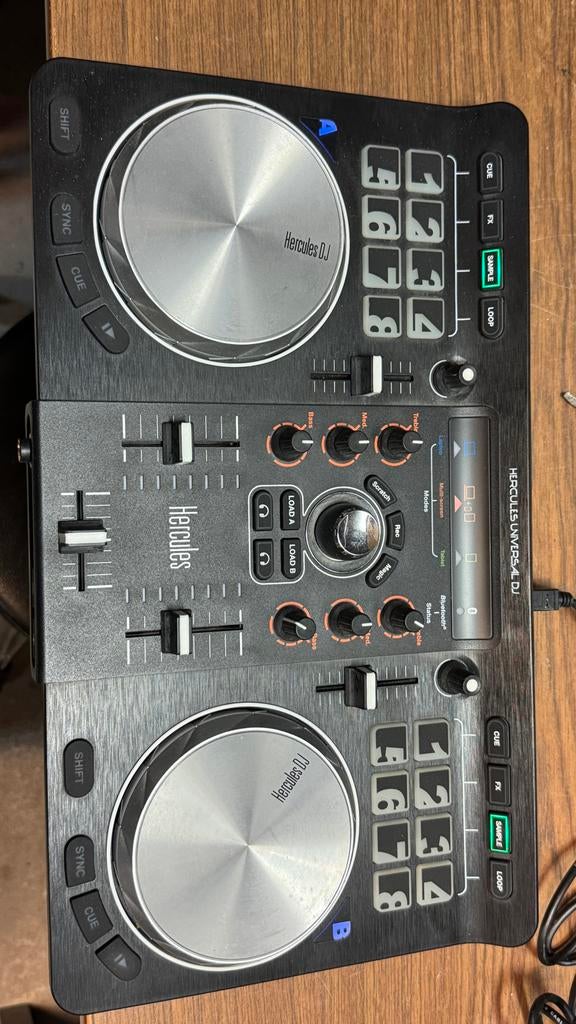 Hercules Universal DJ Controller - Zo goed als nieuw, Overige merken, Dj-set, Onbekend, Ophalen of Verzenden
