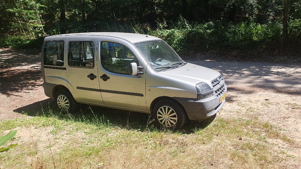 Fiat Doblo 1.6 2004 Camper Rolstoel Bestel of 4 Persoons, Auto's, Voorwielaandrijving, 1596 cc, Stof, 4 cilinders