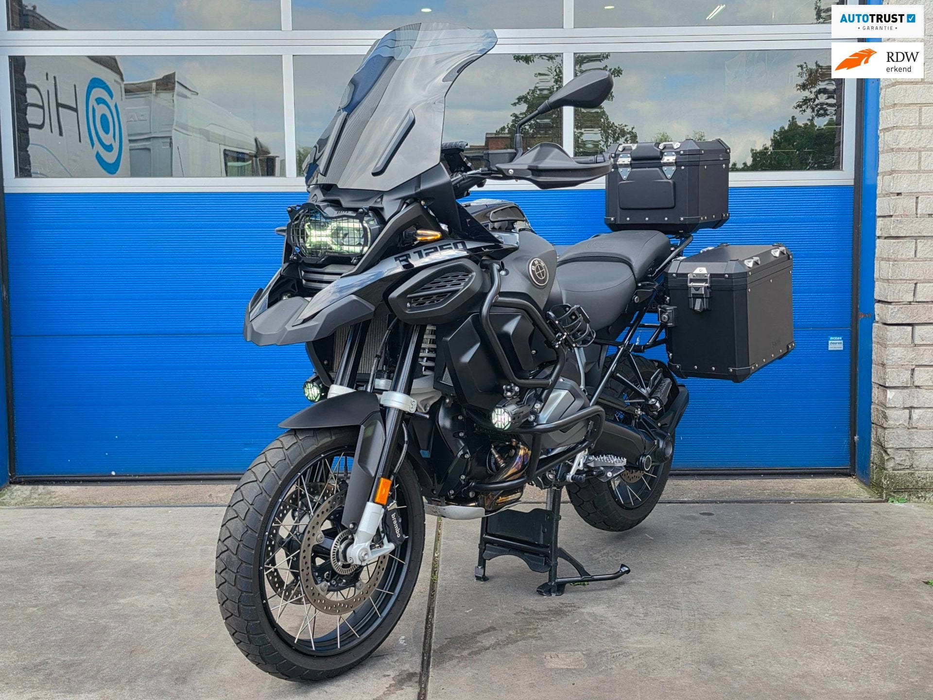 BMW All-Road R 1250 GS Adventure Triple Black 3 Delig Koffer, Motoren, 1254 cc, Bedrijf, Handvatverwarming, Meer dan 35 kW