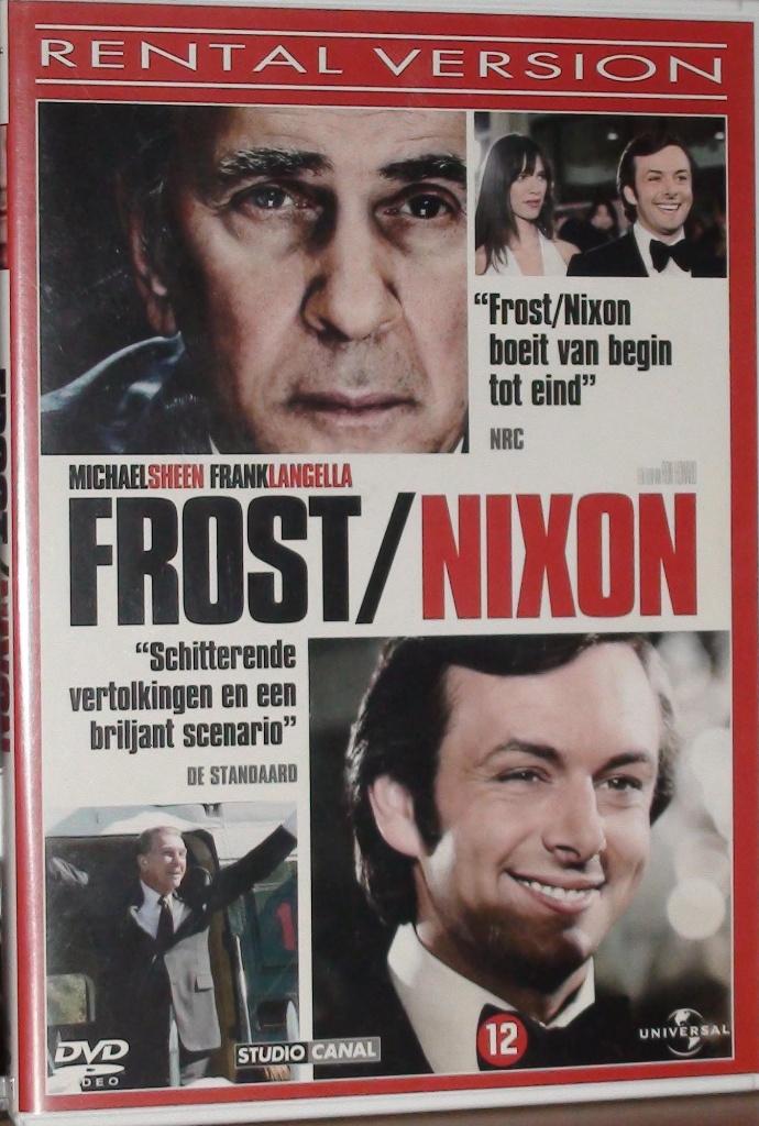dvd frost nixon, Alle leeftijden, Ophalen of Verzenden, Zo goed als nieuw, Waargebeurd drama