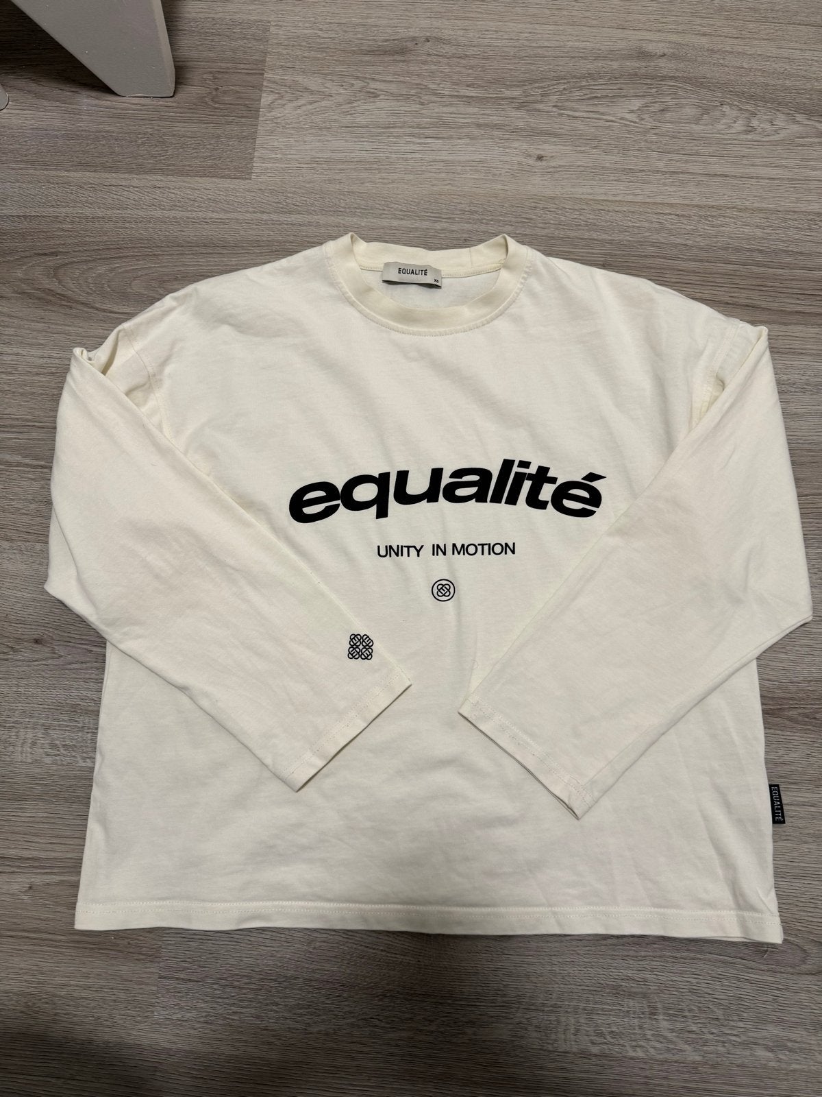 Equalité longsleeve, Kleding | Heren, Ophalen of Verzenden, Zo goed als nieuw, Maat 46 (S) of kleiner, Wit