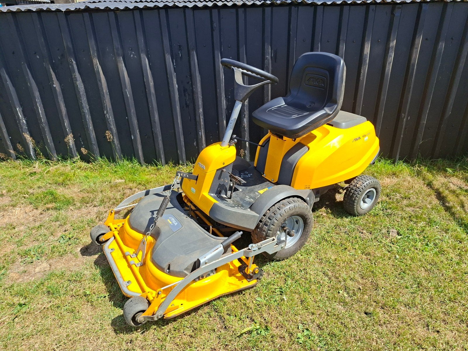 Stiga Villa 13 HST Zitmaaier - Krachtige Briggs & Stratton, Cirkelmaaier, Gebruikt, Stiga, Ophalen of Verzenden