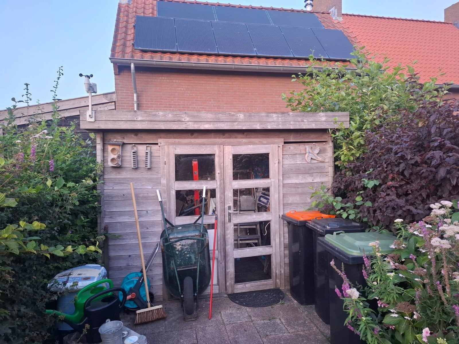gratis af te halen, schuurtje van 2x3m, Tuin en Terras, Tuinhuizen, Ophalen, Gebruikt, 250 tot 500 cm, Schuur