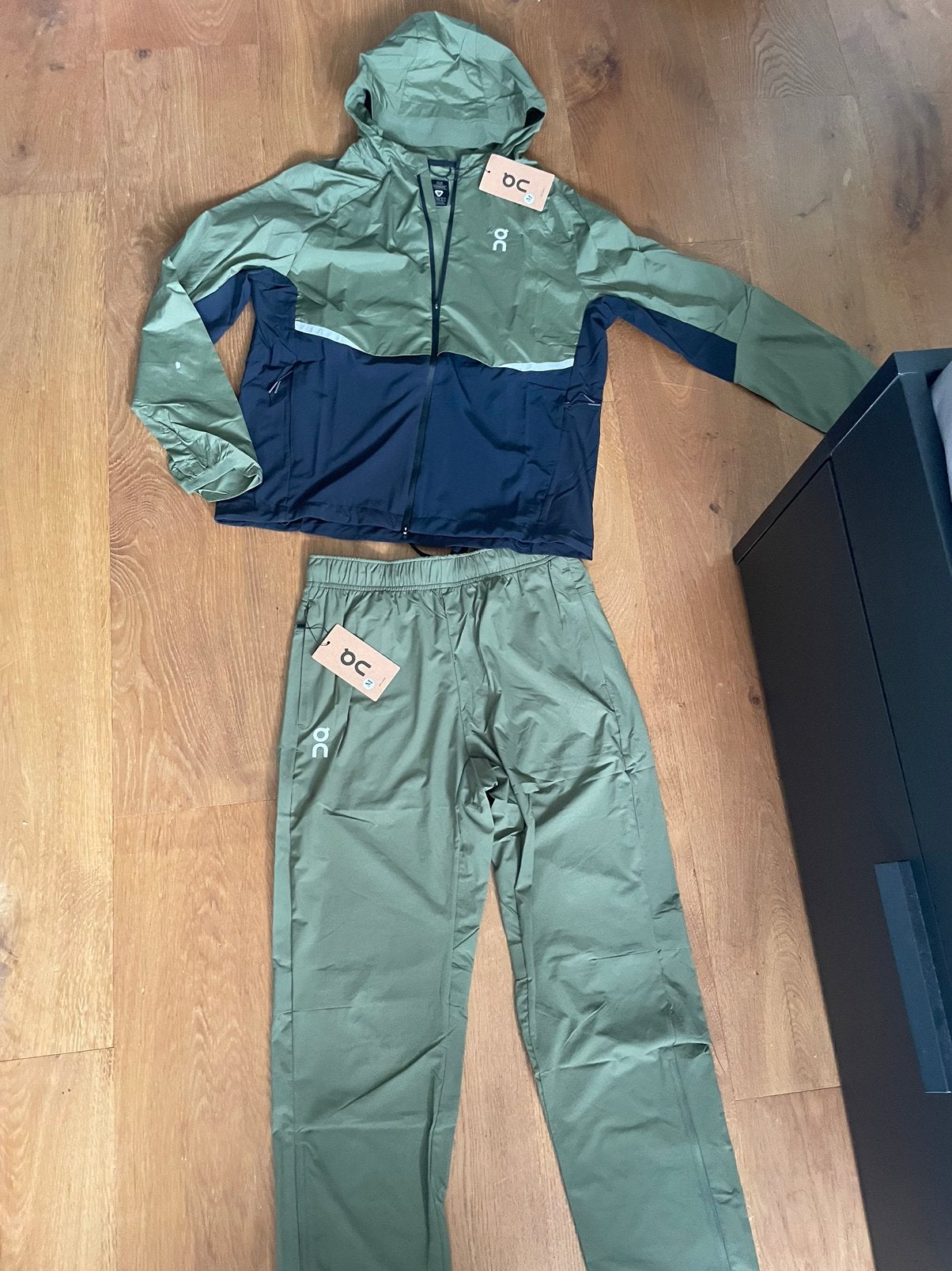 On cloud pak groen., Kleding | Heren, Sportkleding, Maat 48/50 (M), Nieuw, Ophalen of Verzenden, Groen
