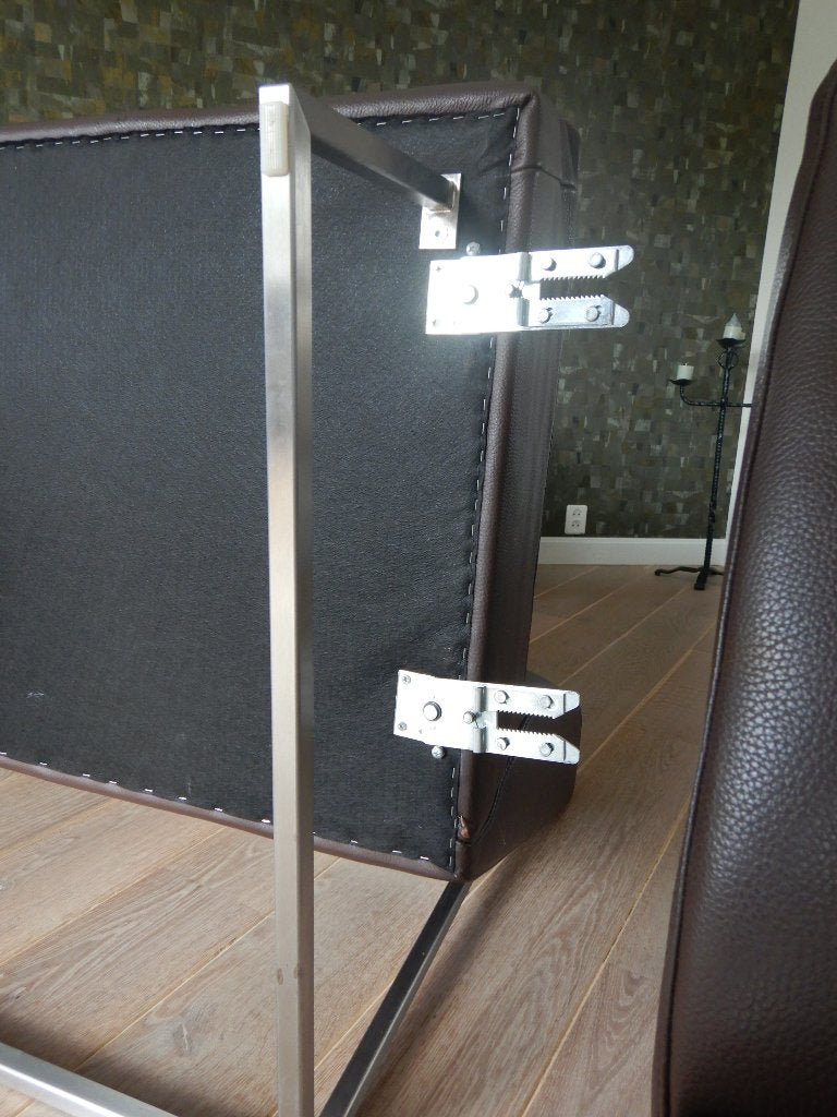 Foto 19 van Prachtige Leolux Entrada hoekbank met hocker – Wapiti leer