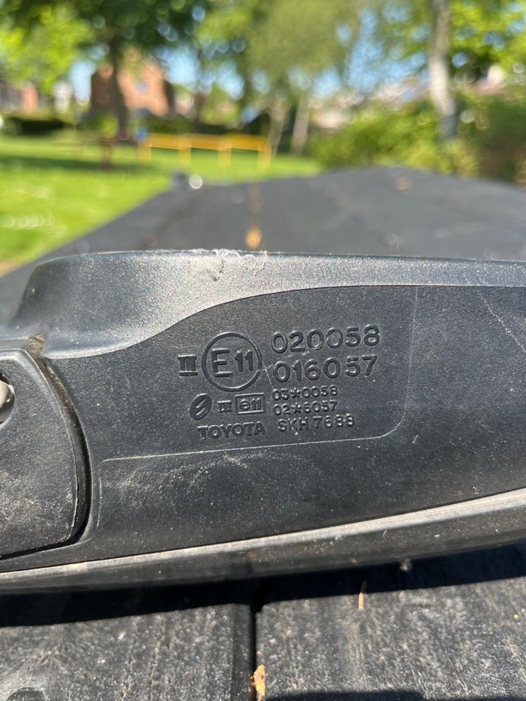 Rechter buitenspiegel Toyota Avensis 2008 (elektrisch), Auto-onderdelen, Ophalen, Gebruikt, Toyota