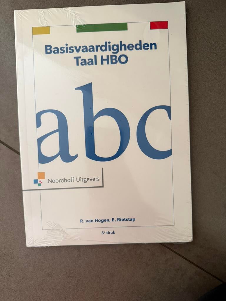 Everdien Rietstap - Basisvaardigheden Taal HBO, Verzenden, Nieuw, Everdien Rietstap; Ron van Hogen