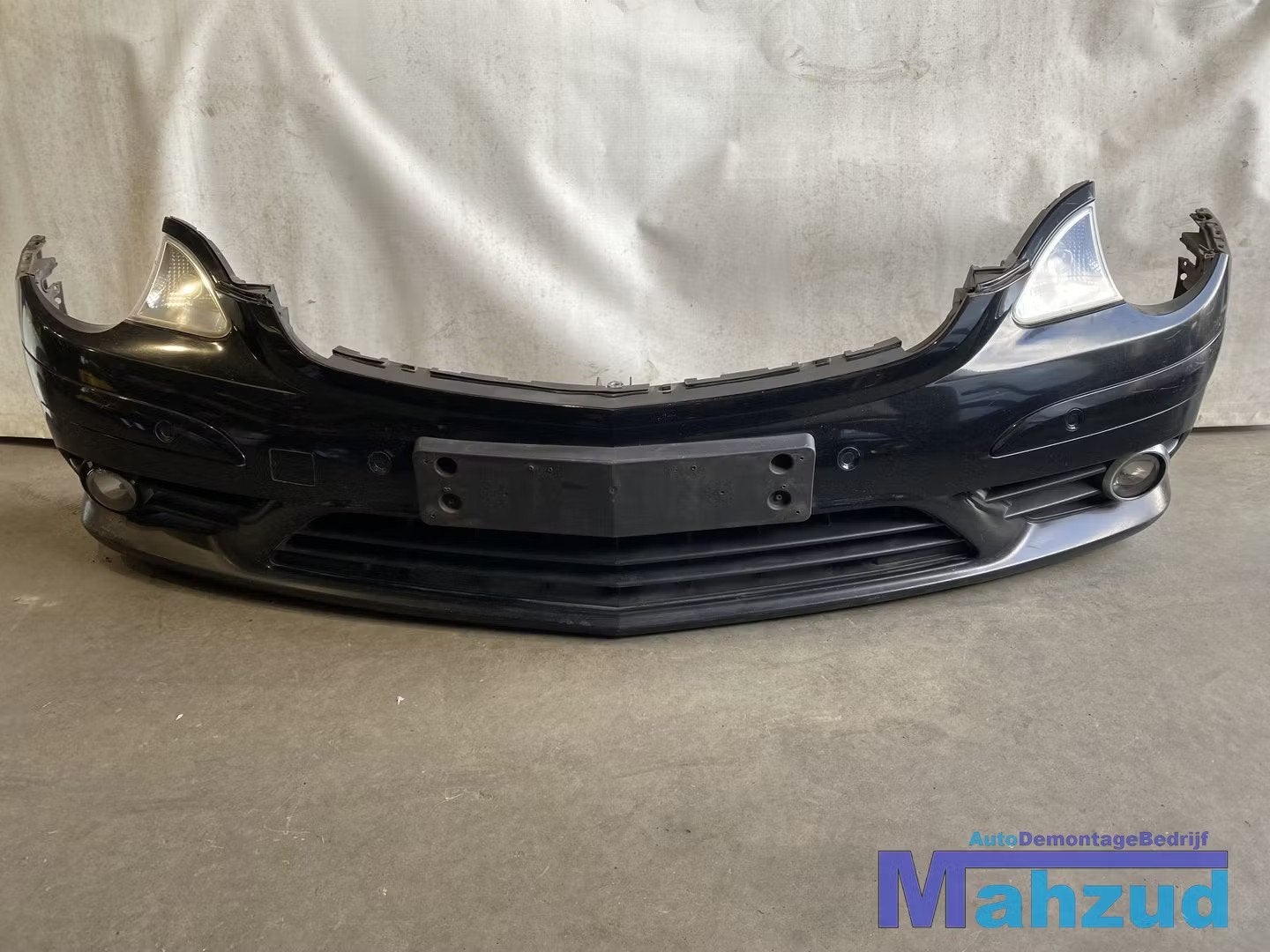 MERCEDES R KLASSE W251 ZWART Voorbumper bumper 2005-2014, Gebruikt, Mercedes-Benz AG, Voor, Mercedes-Benz