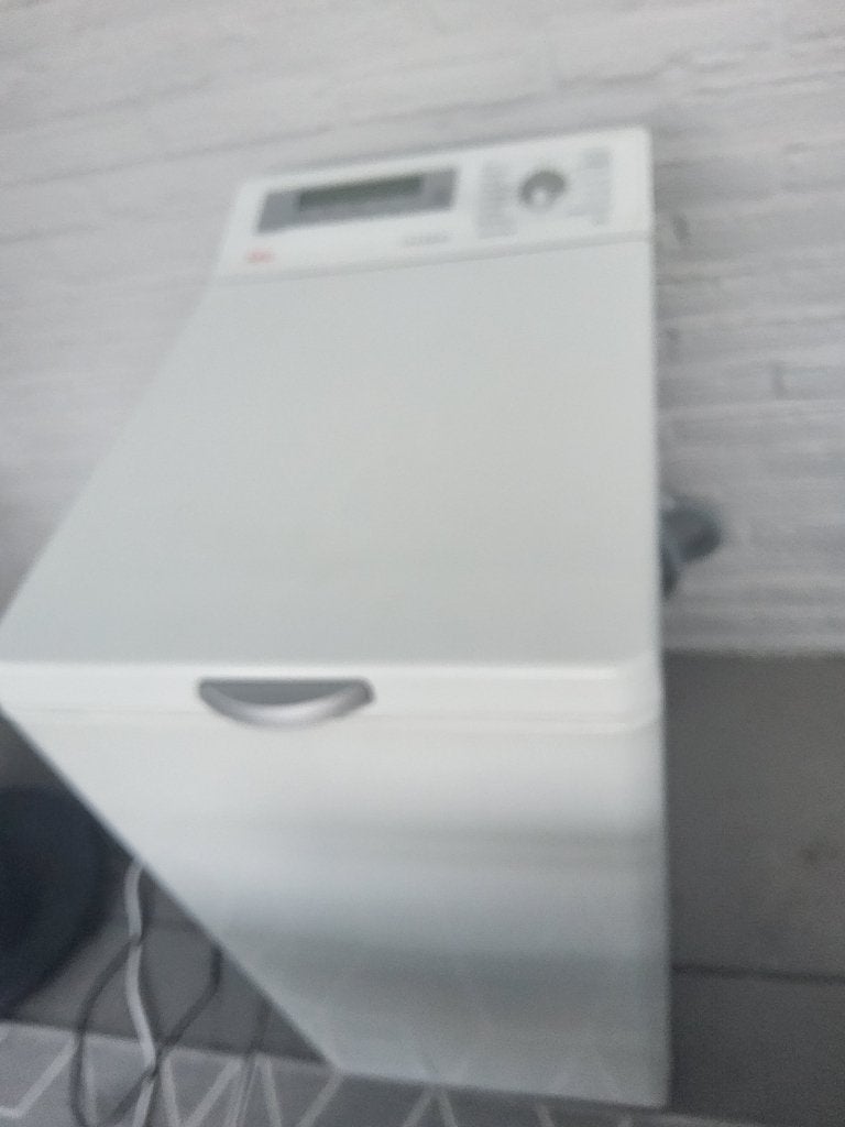 Wasmachine AEG 48580, Ophalen, 1200 tot 1600 toeren, Gebruikt, 4 tot 6 kg