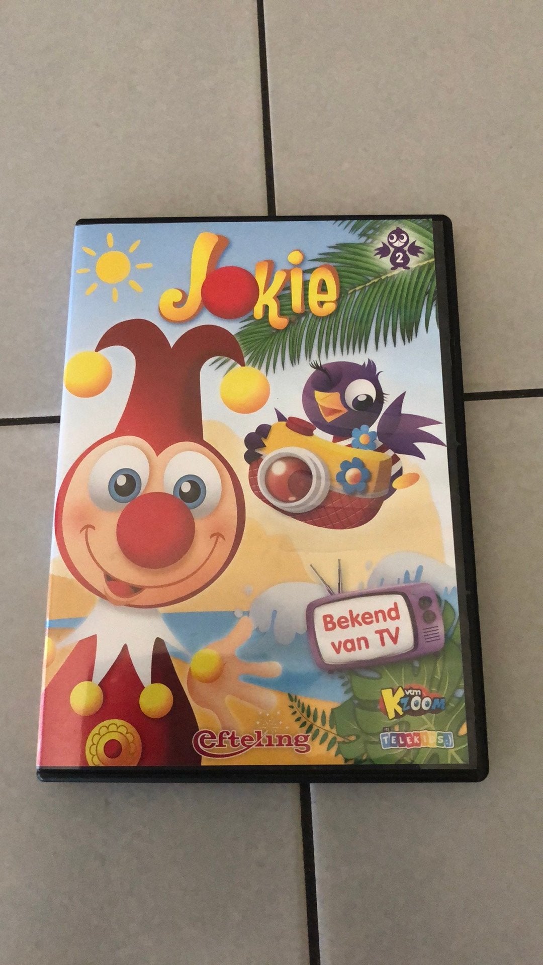 Efteling dvd Jokie deel 2, Ophalen of Verzenden, Zo goed als nieuw, Overige typen