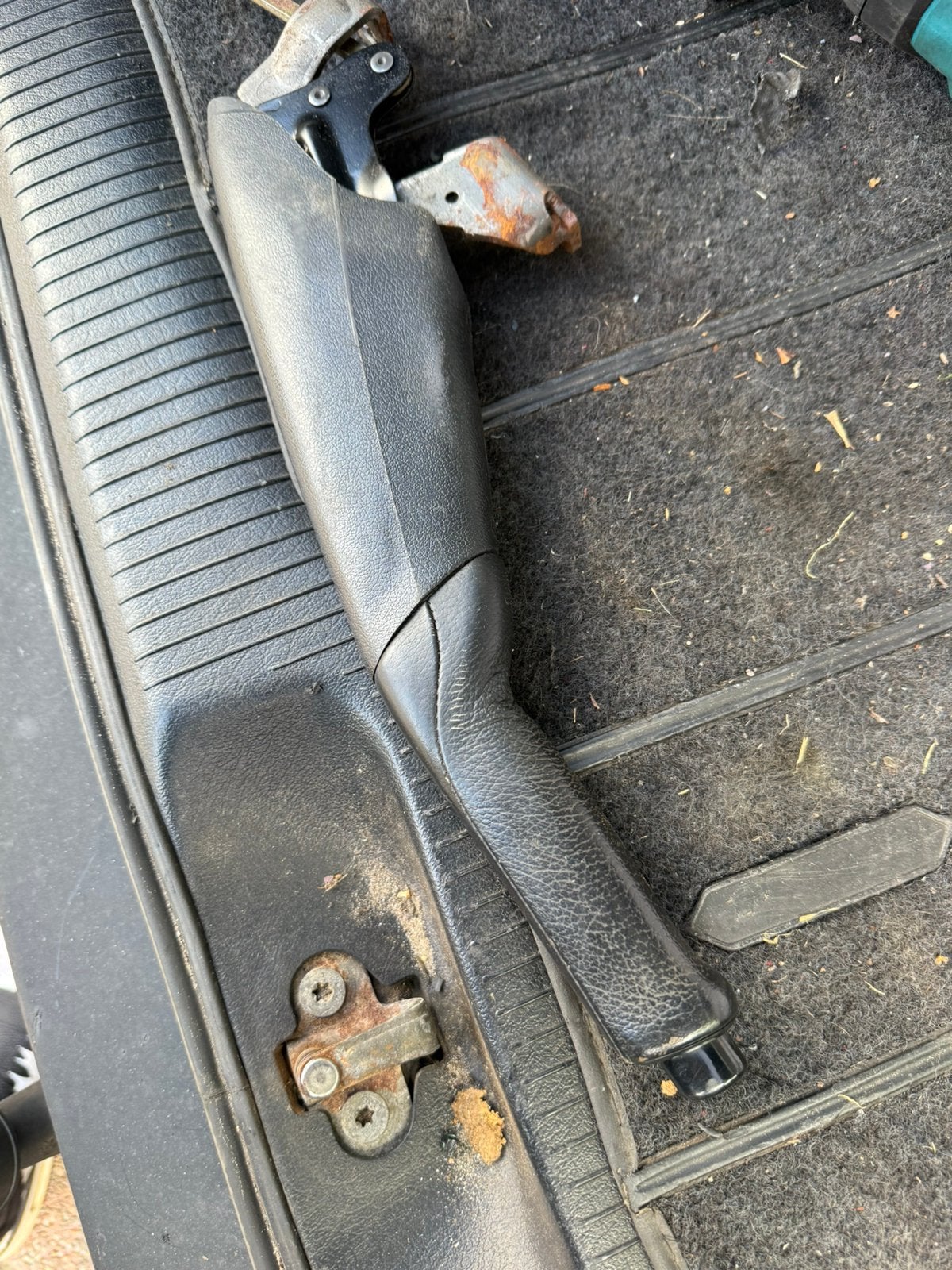 Vw golf 3 mk3 vento handrem leer, Auto-onderdelen, Ophalen of Verzenden, Gebruikt, Volkswagen