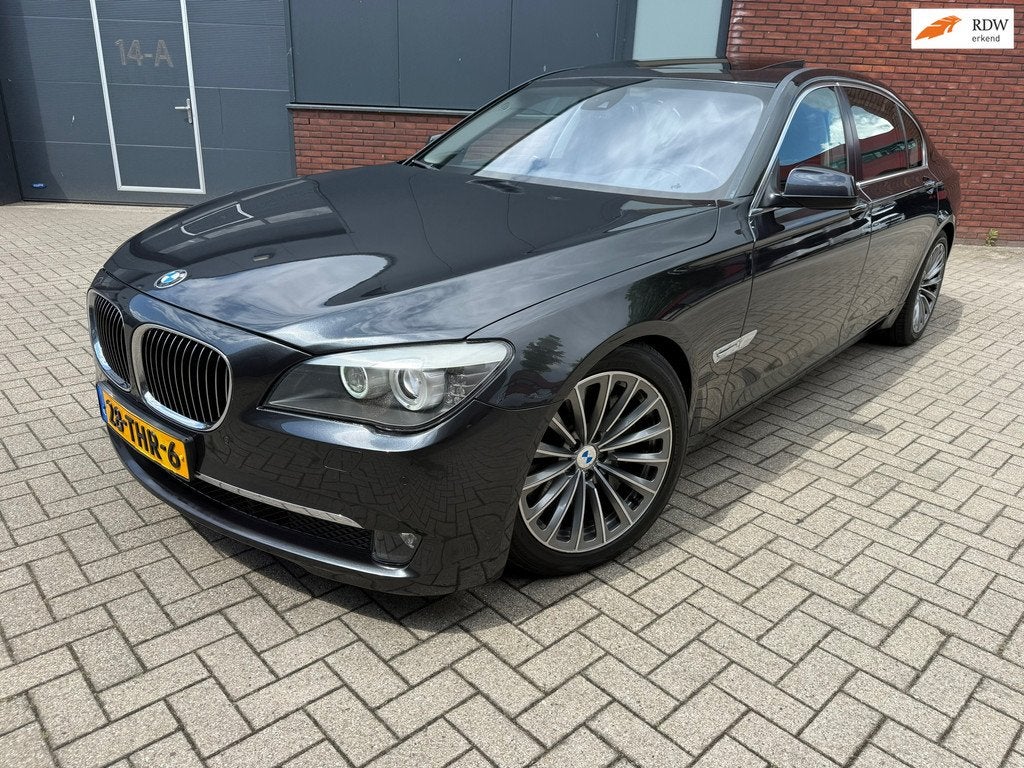 BMW 7-serie 750Li High Executive 2011/BOMVOL/MASSAGE/HEAD UP, Auto's, BMW, Bedrijf, Te koop, 7-Serie, 360° camera, ABS, Achteruitrijcamera