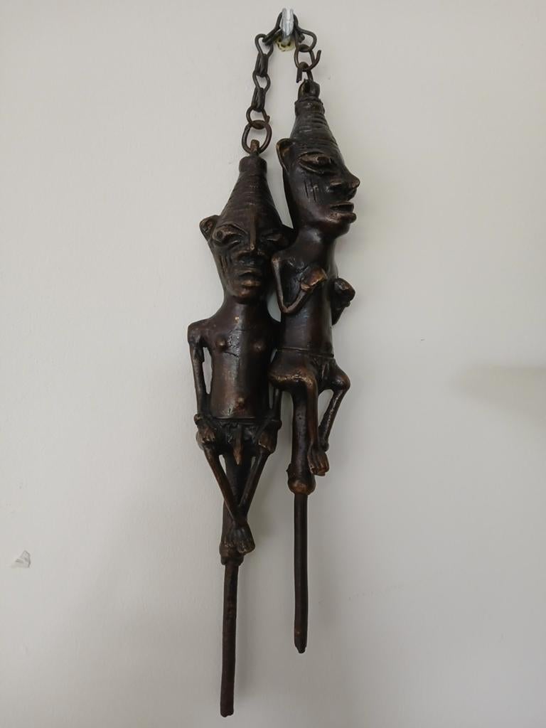 Yoruba Edan staf ogboni oud?, Ophalen