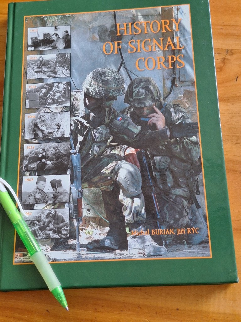 history of signal corps tsjechië, Ophalen of Verzenden, Tweede Wereldoorlog, Zo goed als nieuw, Overige onderwerpen