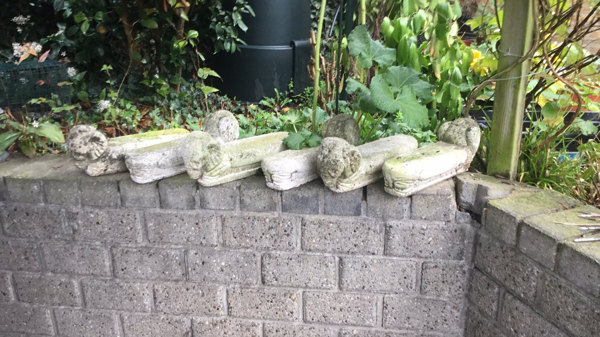Planten onderzeters voor buiten, Ophalen, Zo goed als nieuw, Rond, Minder dan 30 cm