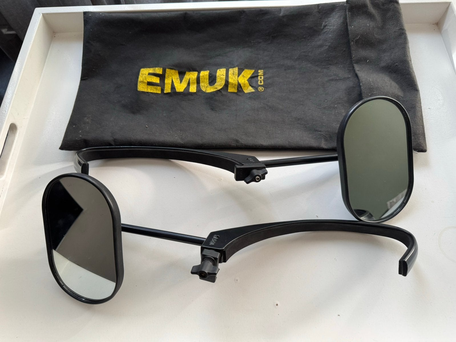 Caravanspiegels emuk 100185, Ophalen, Nieuw, Seat