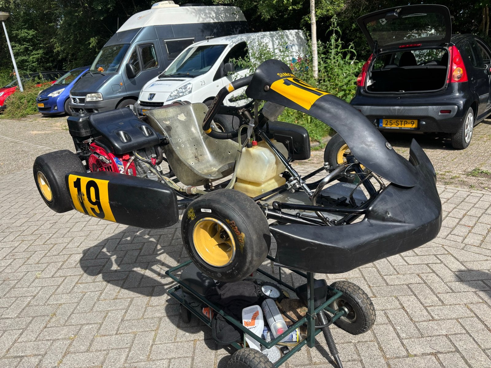 Parolin Rocky Kart met Honda GX160 Motor, Ophalen, Gebruikt, Kart