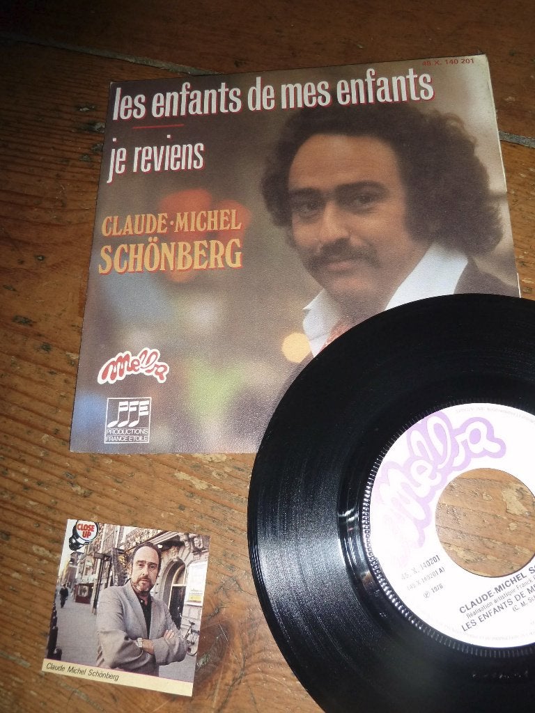 CLAUDE MICHEL SCHONBERG Les Enfants De Mes Enfants 1976, Cd's en Dvd's, Ophalen of Verzenden, Zo goed als nieuw, Pop