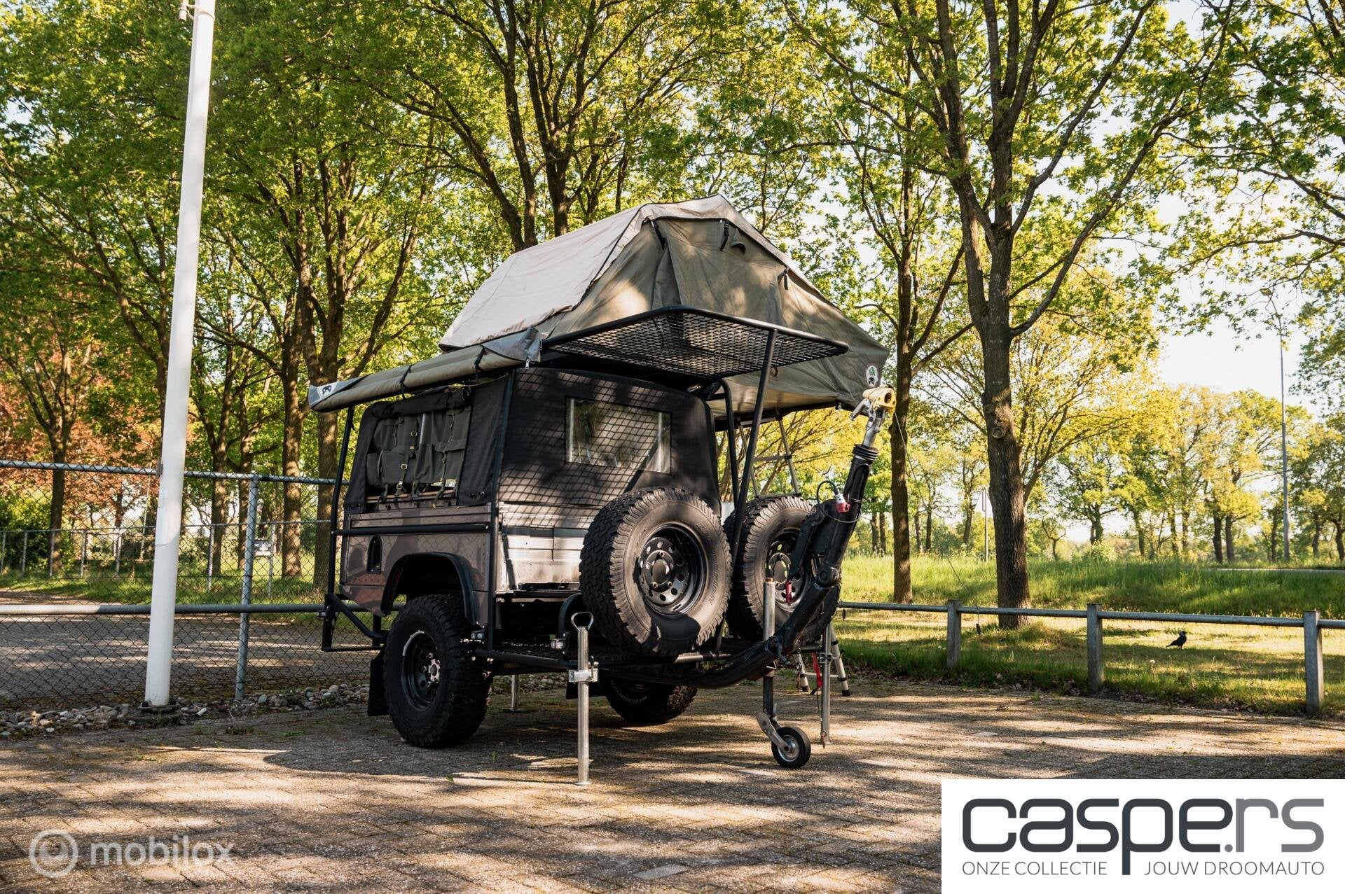 Land Rover Defender Camper Aanhangwagen- vakantie, Gebruikt, Overige carrosserieën, Zilver of Grijs, Defender
