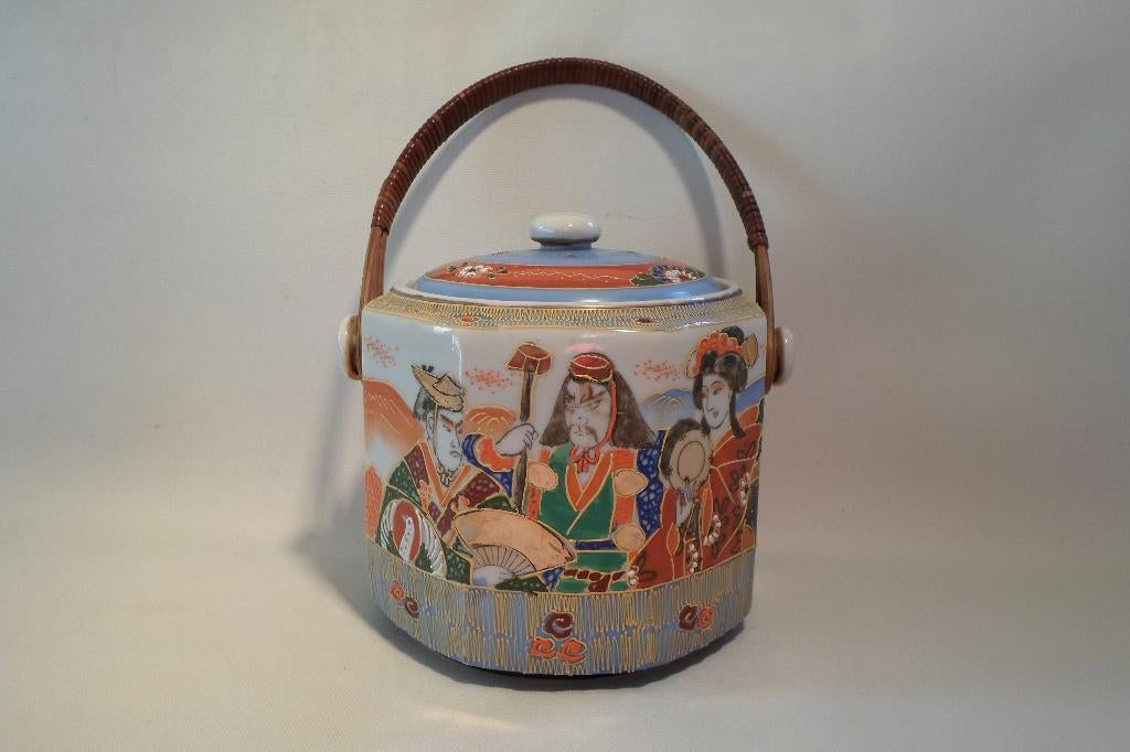 Satsuma Koek Trommel Japan, Ophalen of Verzenden