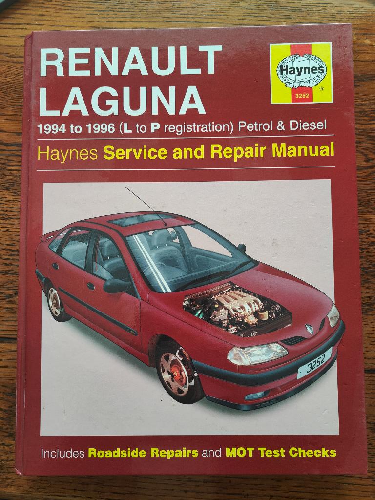 Haynes manual  Renault Laguna 94-96, Auto diversen, Ophalen of Verzenden