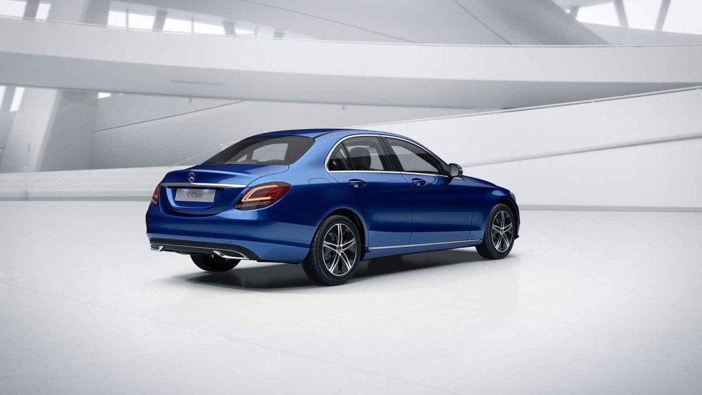 Mercedes-Benz C-klasse 180 Business Solution Luxury | Multib, Auto's, Automaat, Blauw, Automatische klimaatregeling, Sedan