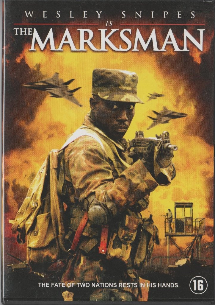 25) The Marksman: met Wesley Snipes, Vanaf 16 jaar, Ophalen of Verzenden, Gebruikt