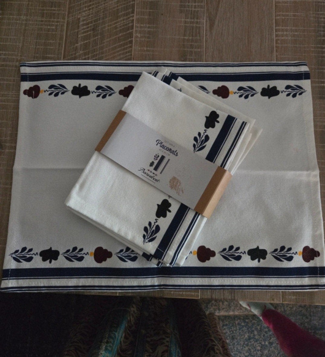 Nieuwe Boerenbont Placemats - Set van 4, Ophalen of Verzenden, Nieuw, Placemat