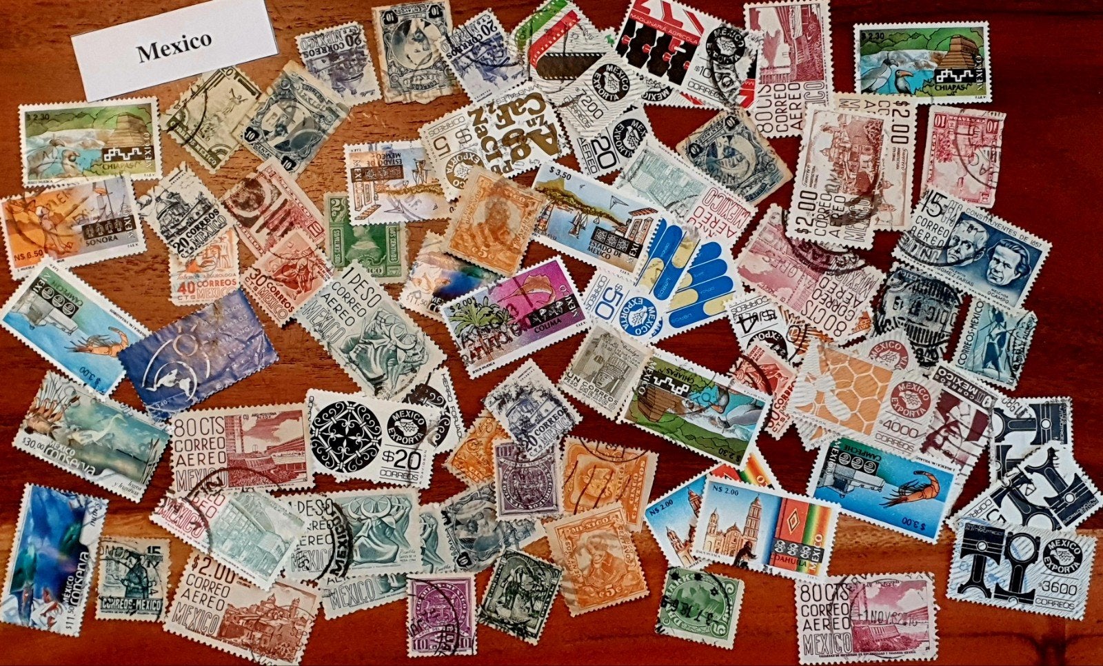 postzegels uit Mexico, Ophalen of Verzenden, Gestempeld, Midden-Amerika