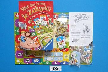 Wat doe je met je zakgeld? nr. 24 513 0-02, Hobby en Vrije tijd, Gezelschapsspellen | Bordspellen, Ophalen, Zo goed als nieuw
