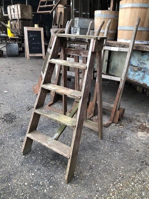 Oude houten Trapjes / Decoratief / Diverse Modellen, Antiek en Kunst, Ophalen of Verzenden