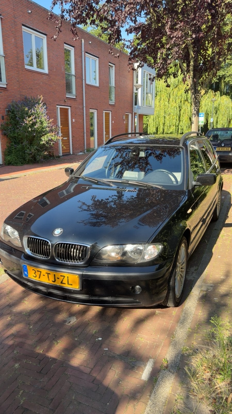 BMW 3-Serie 2.0 D 320 Touring 2005 Zwart, Auto's, BMW, Achterwielaandrijving, 1995 cc, 4 cilinders, Zwart