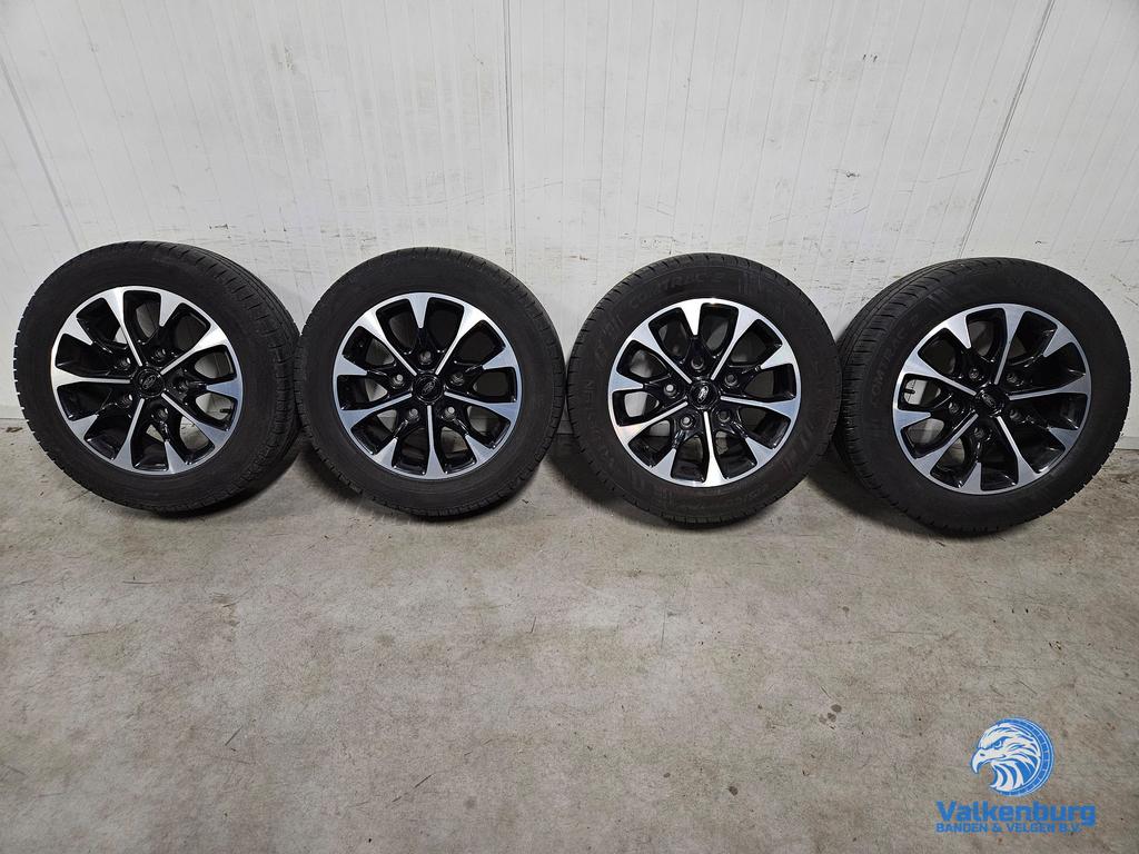7-8mm! Originele Ford Transit Custom Sport 17 inch zwarte ve, -, -, Banden en Velgen, 17 inch