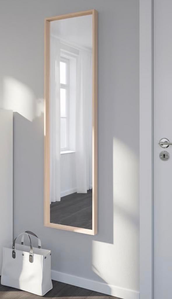 IKEA Nissedal spiegel 40x150 cm, Huis en Inrichting, Woonaccessoires | Spiegels, Ophalen, Minder dan 50 cm, 100 tot 150 cm, Zo goed als nieuw