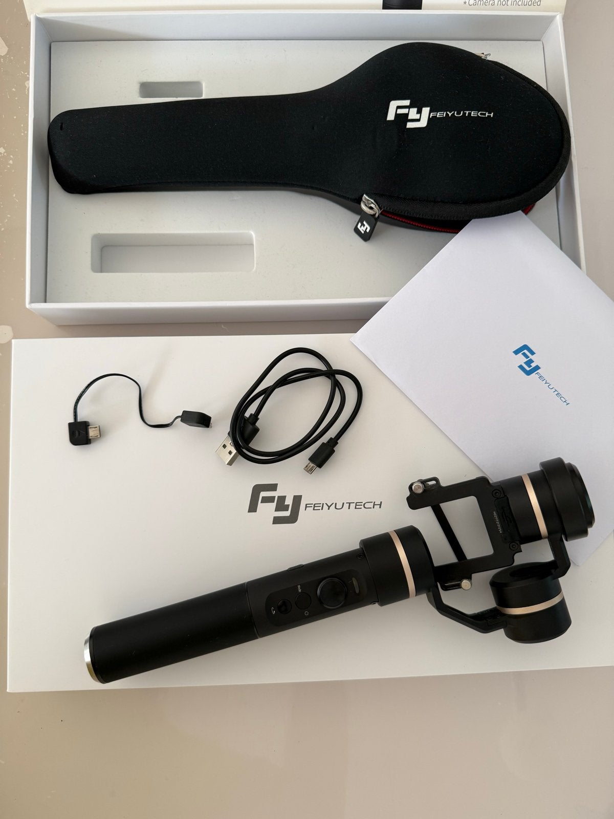 FeiyuTech G5 3-assige Handheld Gimbal, Ophalen of Verzenden, Zo goed als nieuw, Overige merken