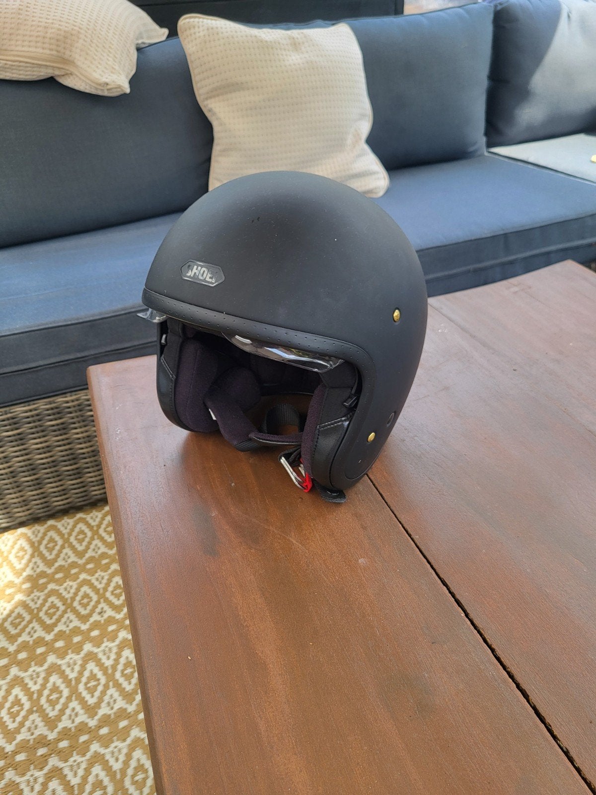 Shoei jo 2 jethelm XS, Ophalen, Zo goed als nieuw, Extra small of kleiner