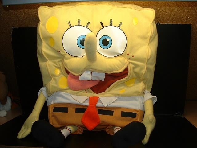 MATTEL VIACOM POPJE SPONGEBOB SQUAREPANTS GROOT, Ophalen of Verzenden, Nieuw, Overige typen