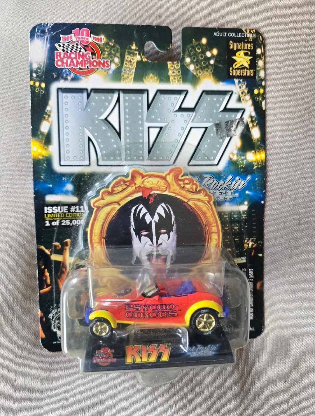 GENE SIMMONS MINIATUUR AUTO, Ophalen of Verzenden, Nieuw, Overige typen