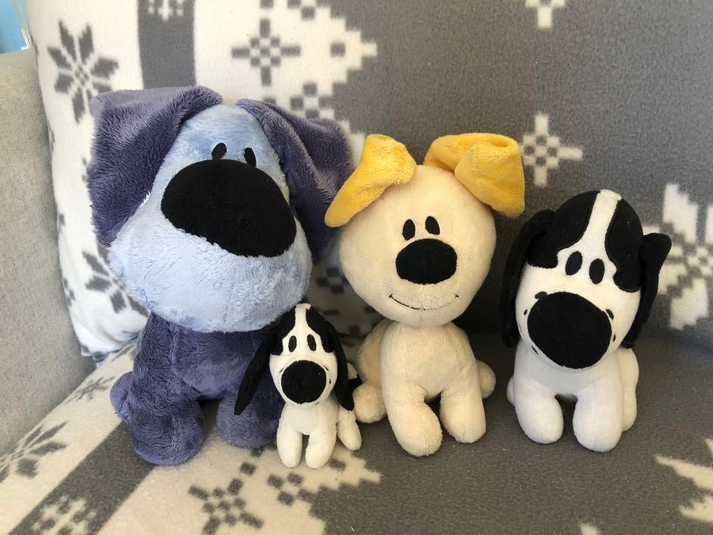 4 Woezel en Pip knuffels, Ophalen, Gebruikt, Overige typen