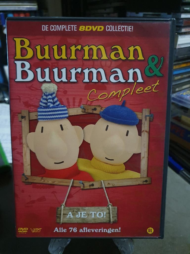 Buurman & buurman compleet - alle 76 afleveringen 8DVD, Ophalen, Alle leeftijden, Poppen, Zo goed als nieuw