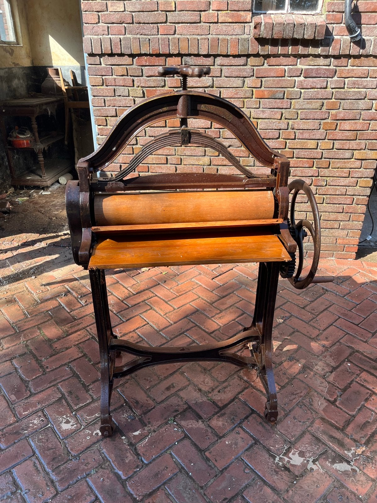 Antieke waswringer - Decoratief en functioneel, Witgoed en Apparatuur, Wasmachines, Ophalen, Gebruikt