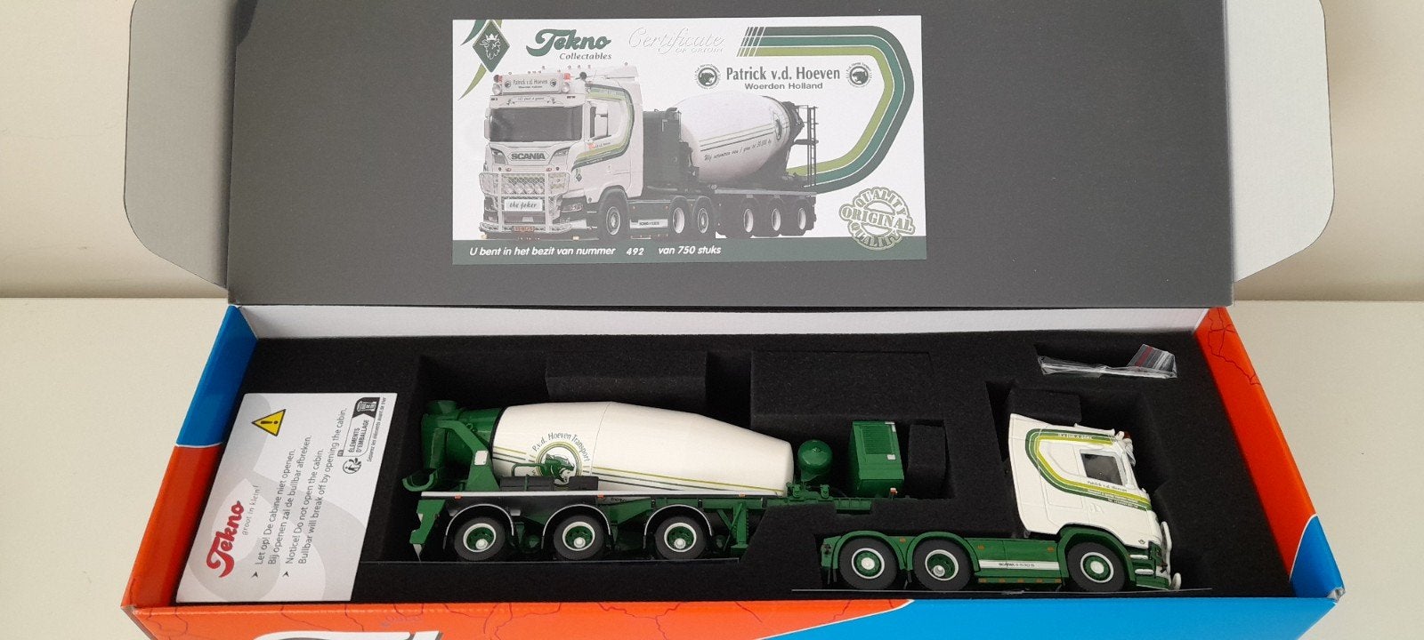 Tekno Patrick van der Hoeven, Ophalen of Verzenden, Nieuw, Bus of Vrachtwagen, Tekno