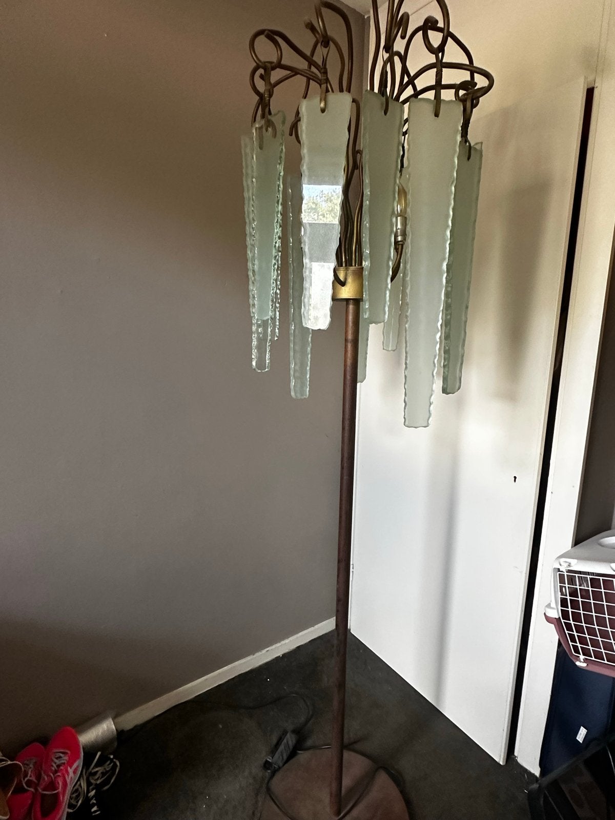 Brand van Egmond "Behind the frosted glass" vloerlamp, Ophalen, Gebruikt, Overige fittingen, Glas