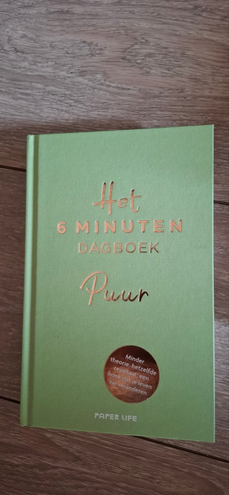 Dominik Spenst - Het 6 minuten dagboek Puur, Ophalen, Dominik Spenst, Zo goed als nieuw, Mode algemeen